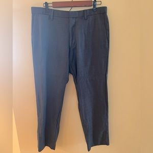 NWOT.  Banana Republic. Men’s Dress Pants.  
Dark Gray.  34x30